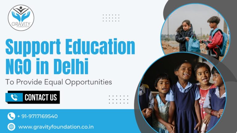 Support Education NGO in Delhi to Provide Equal Opportunities