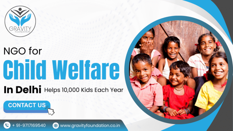 NGO for Child Welfare in Delhi Helps 10,000 Kids Each Year