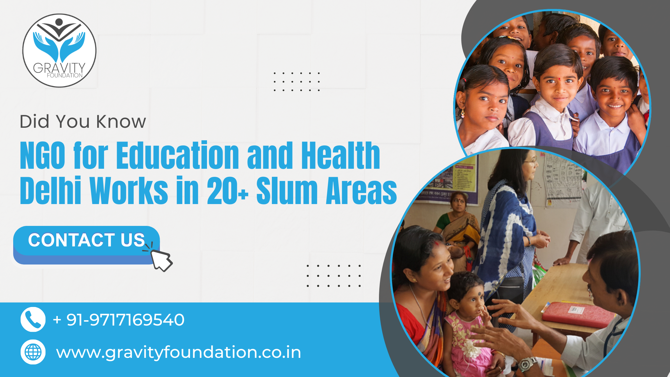 Did You Know NGO for Education and Health Delhi Works in 20+ Slum Areas