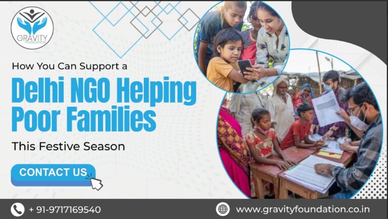 How You Can Support a Delhi NGO Helping Poor Families this Festive Season