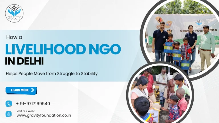 How a Livelihood NGO in Delhi Helps People Move from Struggle to Stability 