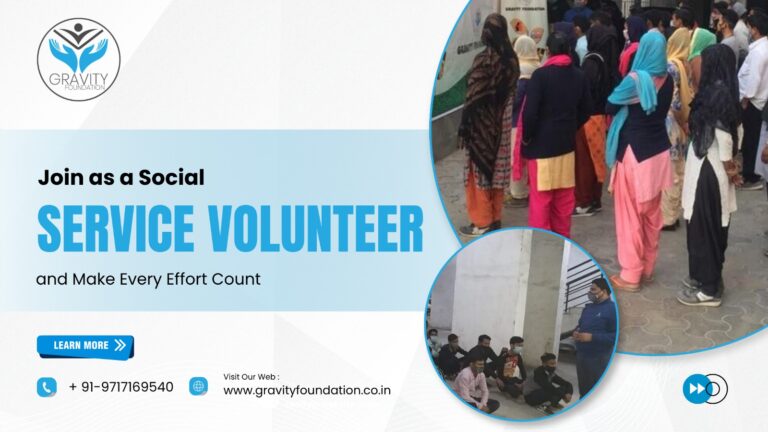 Join as a Social Service Volunteer and Make Every Effort Count