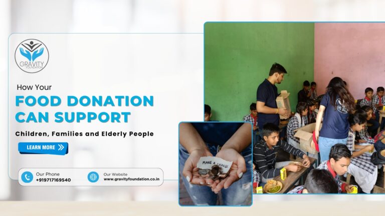 How Your NGO Food Donation Can Support Children, Families and Elderly People 